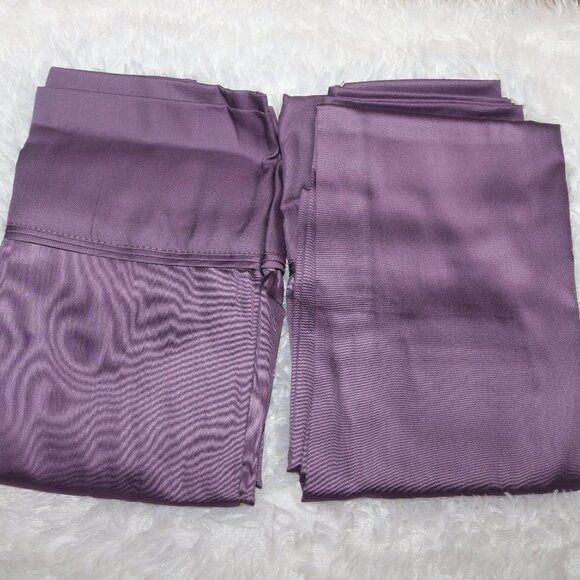 Select Comfort set of 2 purple pillowcases purple 310 thread count 42x22 - Picture 1 of 4